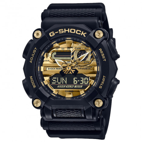 Sportowy zegarek męski CASIO G-Shock Original GA-900AG-1AER (GA900AG1AER)