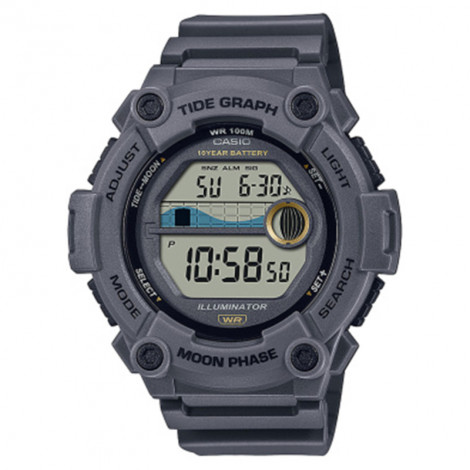 Sportowy zegarek męski CASIO WS-1300H-8AVEF Digital Moonphase