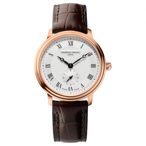 Szwajcarski klasyczny zegarek damski FREDERIQUE CONSTANT Slimline Ladies FC-235M1S4