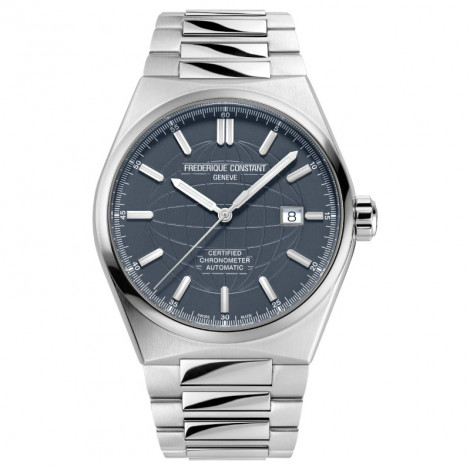 Szwajcarski klasyczny zegarek męski FREDERIQUE CONSTANT Highlife Automatic COSC FC-303BL4NH6B