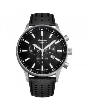 Sportowy szwajcarski zegarek męski ADRIATICA Titanium Chronograph A8281.4214CH1