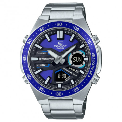 Sportowy zegarek męski CASIO Edifice Chronograph EFV-C110D-2AVEF