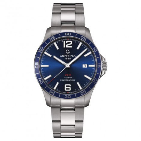 Szwajcarski klasyczny zegarek męski CERTINA DS-8 C033.807.44.047.00