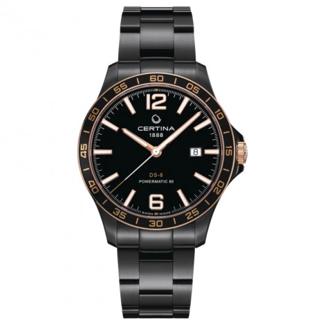 Szwajcarski klasyczny zegarek męski CERTINA DS-8 C033.807.33.057.00
