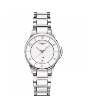 Szwajcarski elegancki zegarek damski CERTINA DS-6 C039.251.11.017.00