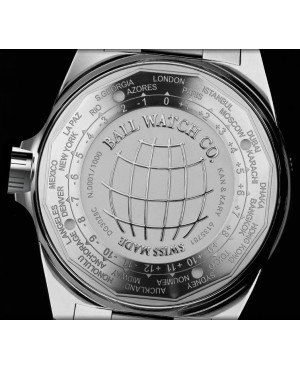 Szwajcarski, sportowy zegarek męski BALL Engineer III Maverick GMT Limited Edition (40mm) DG3028C-S1CJ-IBE