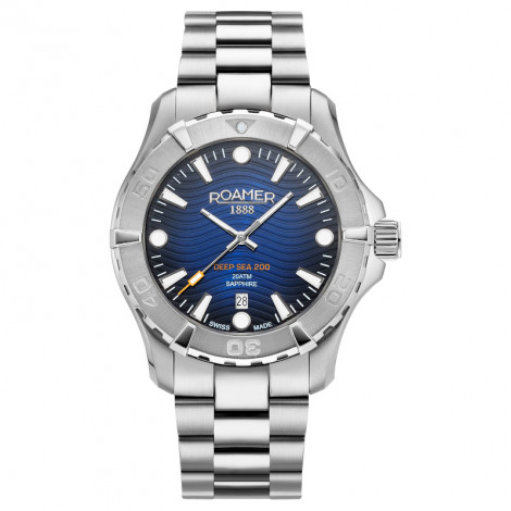 Szwajcarski sportowy zegarek męski ROAMER Deep Sea 200 860833 41 45 70