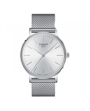 Szwajcarski klasyczny zegarek męski TISSOT Everytime Gent T143.410.11.011.00