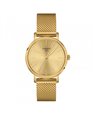 Szwajcarski klasyczny zegarek damski TISSOT Everytime Lady T143.210.33.021.00