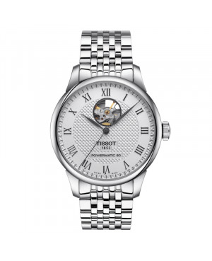 Szwajcarski klasyczny zegarek męski TISSOT Le Locle Powermatic 80 T006.407.11.033.02