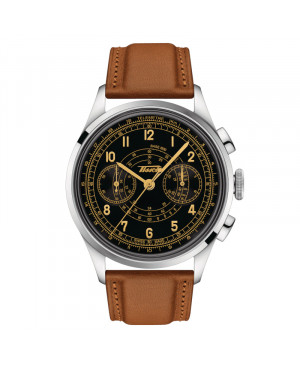 Szwajcarski elegancki zegarek męski TISSOT Telemeter 1938 T142.462.16.052.00
