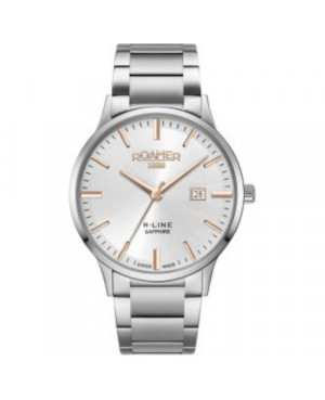 Szwajcarski klasyczny zegarek męski ROAMER R-Line 718833 41 15 70