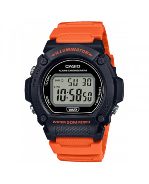 Sportowy zegarek męski CASIO Digital W-219H-4AVEF