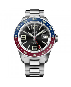 Szwajcarski, sportowy zegarek męski BALL Engineer III Maverick GMT Limited Edition (40mm) DG3028C-S1CJ-BK