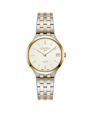 Szwajcarski klasyczny zegarek damski ROAMER Slim-Line Classic 512857 47 15 20