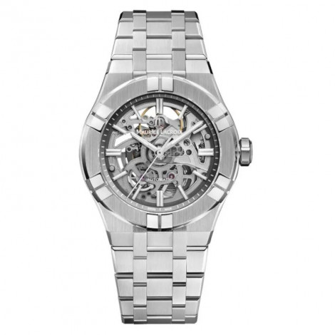 Szwajcarski elegancki zegarek męski MAURICE LACROIX Aikon Automatic AI6007-SS002-030-1