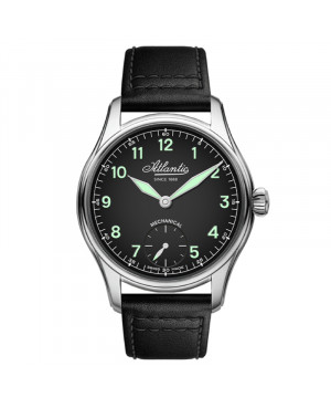 Szwajcarski klasyczny zegarek męski ATLANTIC Worldmaster Manufacture 52952.41.63