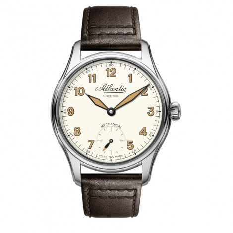 Szwajcarski klasyczny zegarek męski ATLANTIC Worldmaster Manufacture 52952.41.93