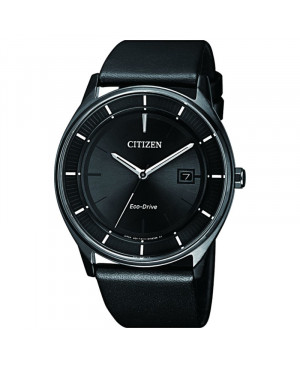 Klasyczny zegarek męski CITIZEN Leather BM7405-19E