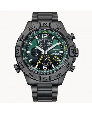 Sportowy zegarek męski dla pilotów CITIZEN Promaster Navihawk A-T AT8227-56X (AT822756X)