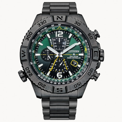 Sportowy zegarek męski dla pilotów CITIZEN Promaster Navihawk A-T AT8227-56X (AT822756X)