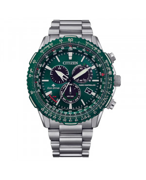 Męski zegarek dla pilotów CITIZEN Promaster Sky CB5004-59W (CB500459W)