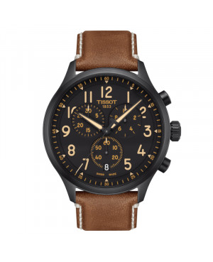 Szwajcarski elegancki zegarek męski TISSOT Chrono XL T116.617.36.052.03