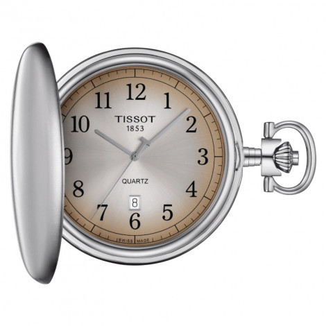 Szwajcarski kieszonkowy zegarek męski TISSOT Savonnette T862.410.19.292.00