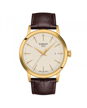 Szwajcarski klasyczny zegarek męski TISSOT Classic Dream T129.410.36.261.00