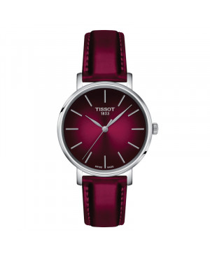 Szwajcarski klasyczny zegarek damski TISSOT Everytime Lady T143.210.17.331.00