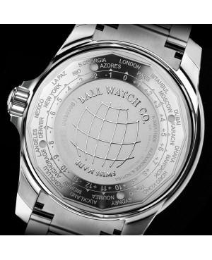 Szwajcarski, sportowy zegarek męski BALL Engineer III Outlier Ceramic DG9002B-S1C-BE