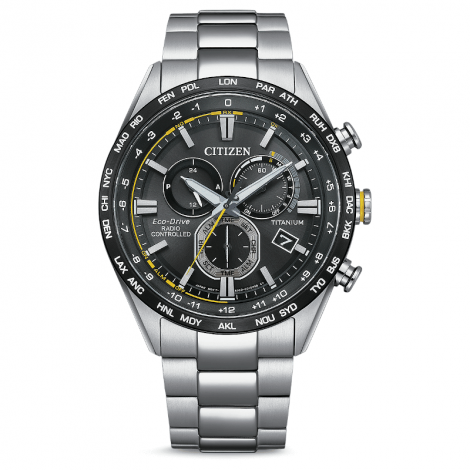 Sportowy zegarek męski CITIZEN  SuperTitanium™ Radio Controlled CB5947-80E