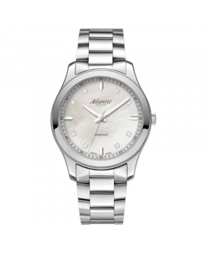 Szwajcarski elegancki zegarek damski ATLANTIC Seapair Diamonds 20335.41.07