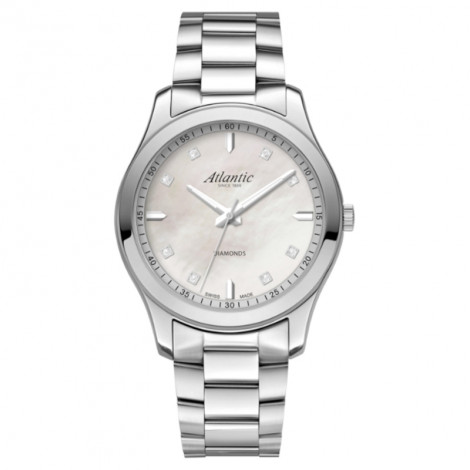 Szwajcarski elegancki zegarek damski ATLANTIC Seapair Diamonds 20335.41.07