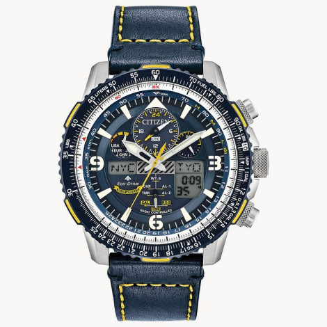 Męski zegarek dla pilotów CITIZEN Promaster Skyhawk Blue Angels JY8078-01L