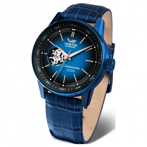 Elegancki zegarek męski VOSTOK EUROPE Limousine Gaz-14 NH38A/560D681