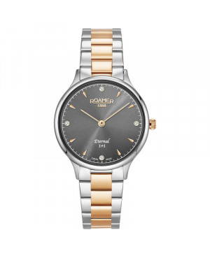 Szwajcarski klasyczny zegarek damski ROAMER Eternal 863857 49 55 50