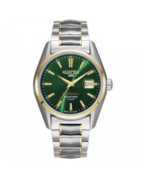 Szwajcarski klasyczny zegarek męski ROAMER Searock Automatic 210665 47 75 20