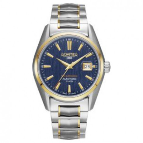 Szwajcarski klasyczny zegarek męski ROAMER Searock Automatic 210665 47 45 20