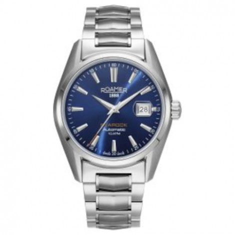 Szwajcarski klasyczny zegarek męski ROAMER Searock Automatic 210665 41 45 20