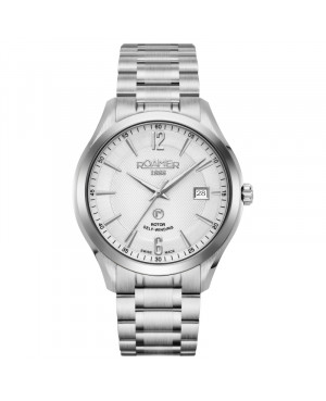 Szwajcarski klasyczny zegarek męski ROAMER Mechaline Pro 953660 41 14 90