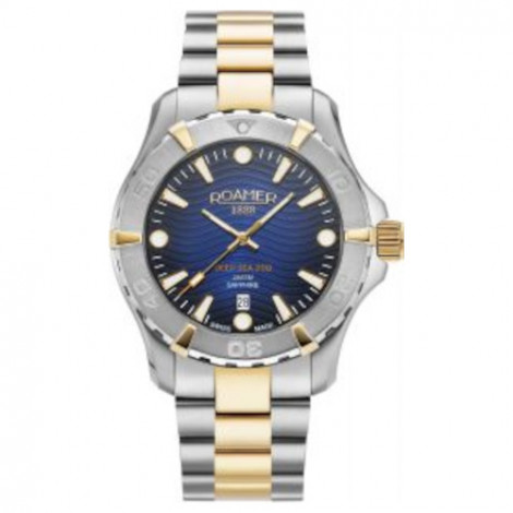 Szwajcarski sportowy zegarek męski ROAMER Deep Sea 200 860833 47 45 70