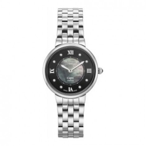Szwajcarski elegancki zegarek damski ROAMER Capri Diamond 859845 41 59 50
