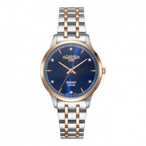 Szwajcarski klasyczny zegarek damski ROAMER Seehof 509847 49 40 20