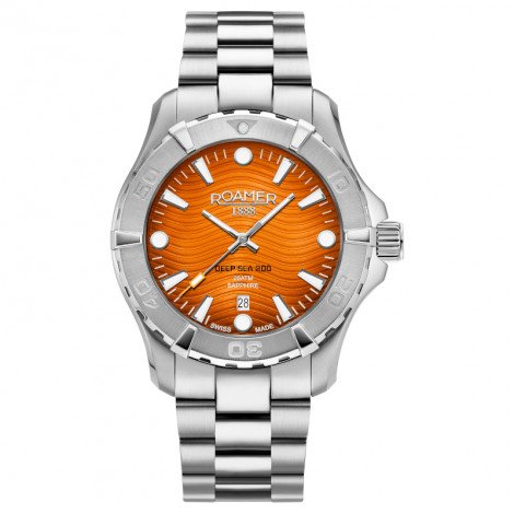 Szwajcarski sportowy zegarek męski ROAMER Deep Sea 200 860833 41 65 70