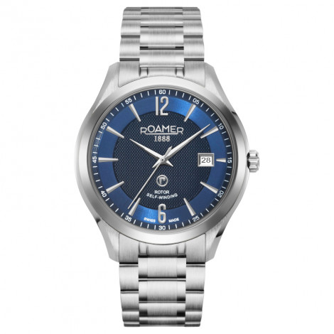 Szwajcarski elegancki zegarek męski ROAMER Mechaline Pro 953660 41 44 90