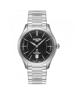 Szwajcarski elegancki zegarek męski ROAMER Rotopower 703660 41 55 70