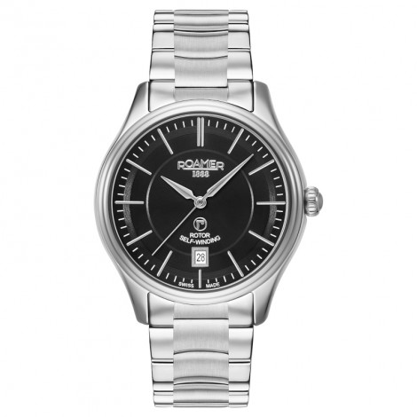 Szwajcarski elegancki zegarek męski ROAMER Rotopower 703660 41 55 70