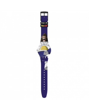 Szwajcarski modowy zegarek SWATCH X DRAGONBALL Z Vegeta SUOZ348