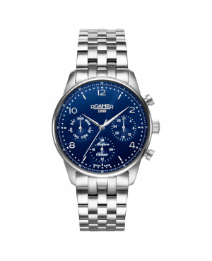 Szwajcarski klasyczny zegarek męski ROAMER Modern Classic 509902 41 44 20